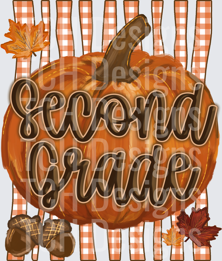 second grade fall