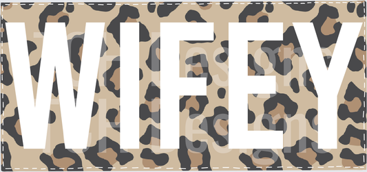 WIFEY LEOPARD
