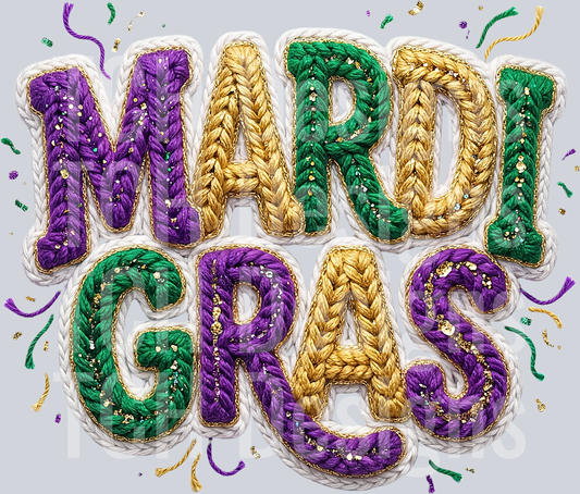 Yarn Mardi Gras Png