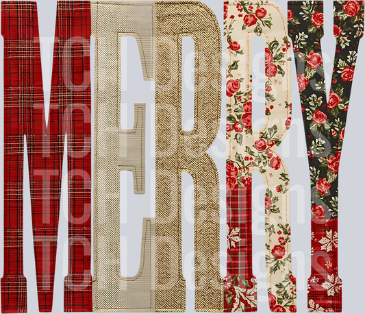 MERRY OVERSIZED PATCH