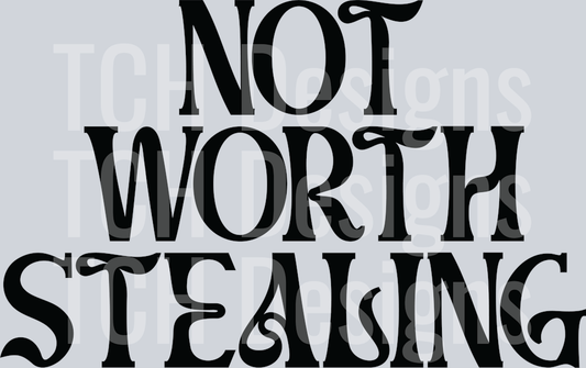 11-Not worth stealing