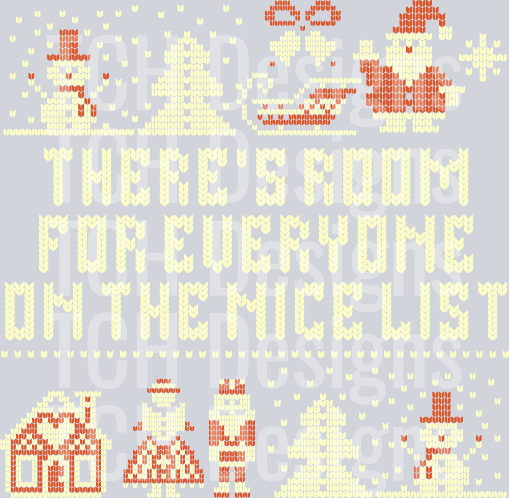 THERES ROOM FOR EVERYONE NICE LIST
