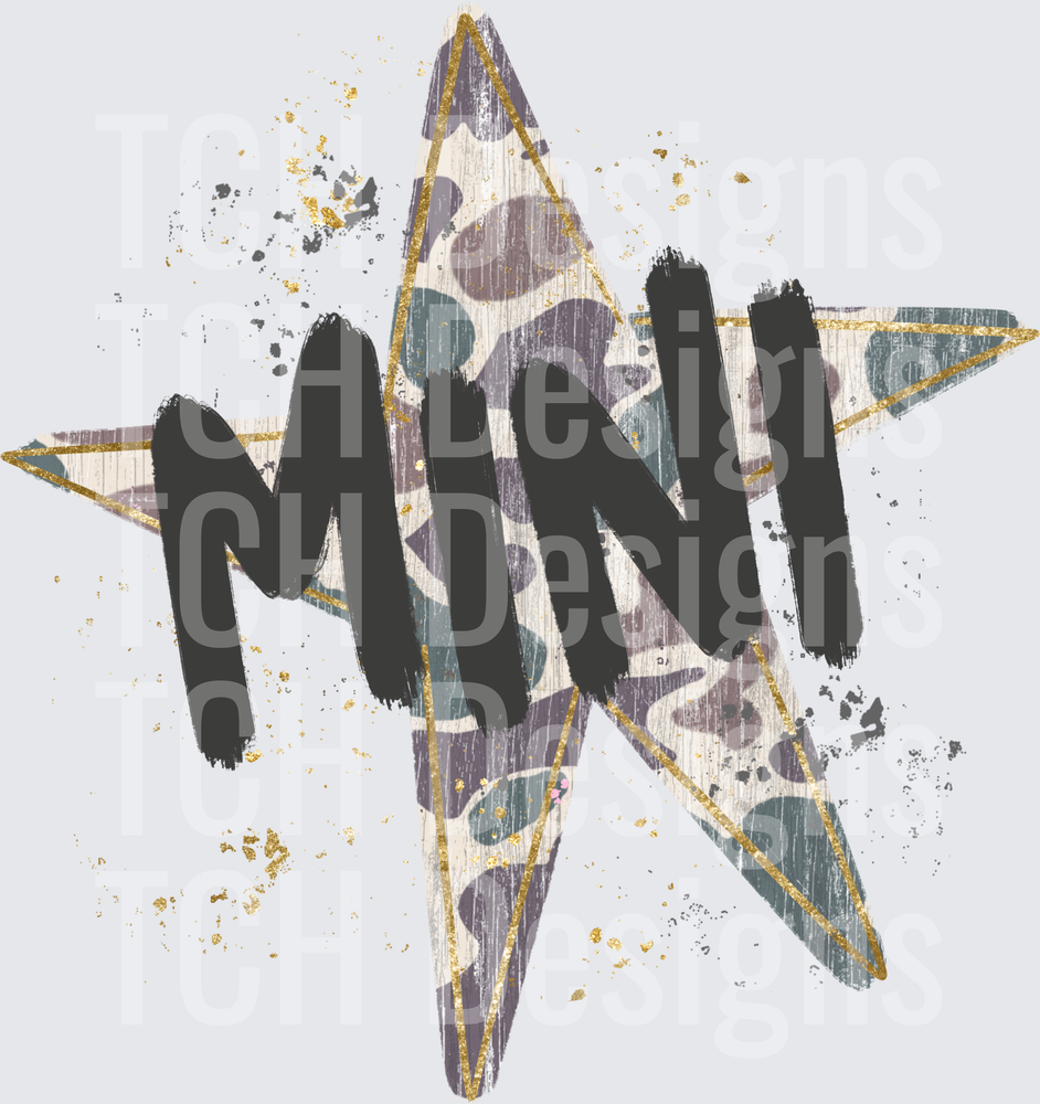 Mini Camo Star