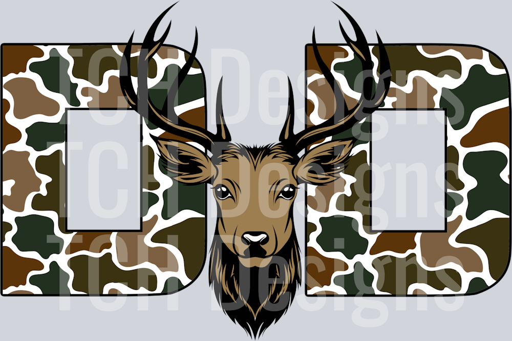 Camo Deer Dad