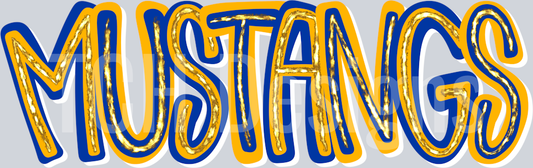 Mustangs_Hand_Lettered_Gold_Glitzy