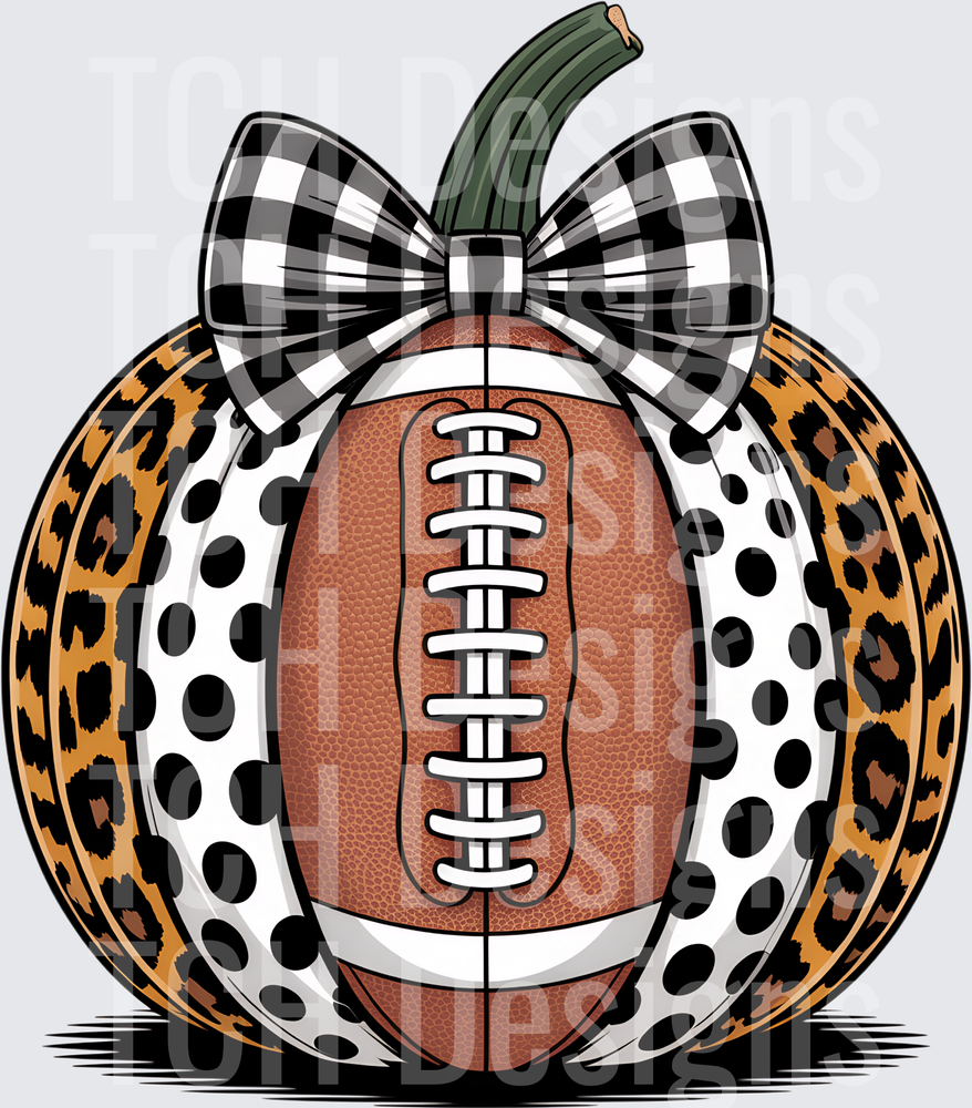 Football Pumpkin