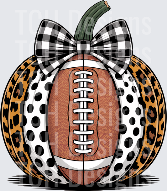 Football Pumpkin