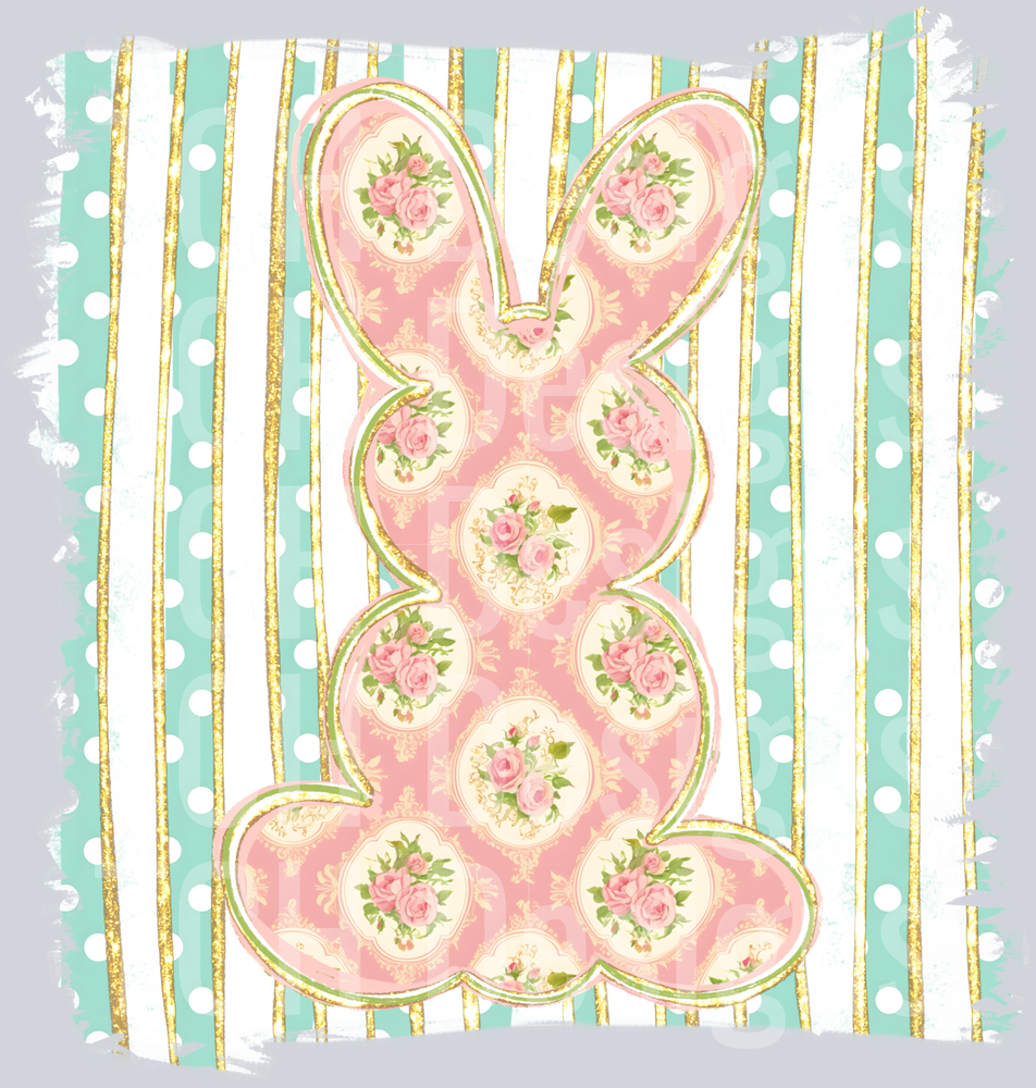 Bunny_Striped_Polka_Dot_Background