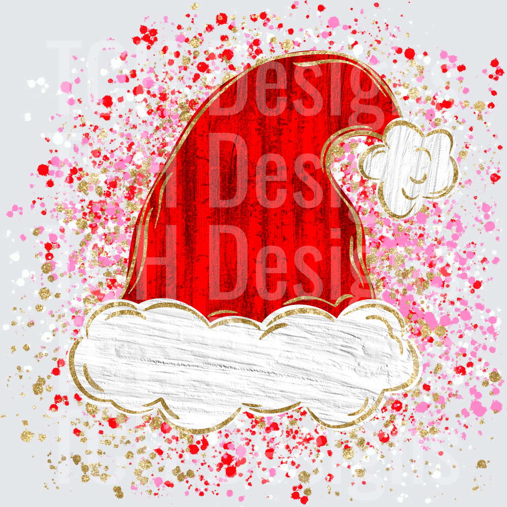 Splatter Santa Hat
