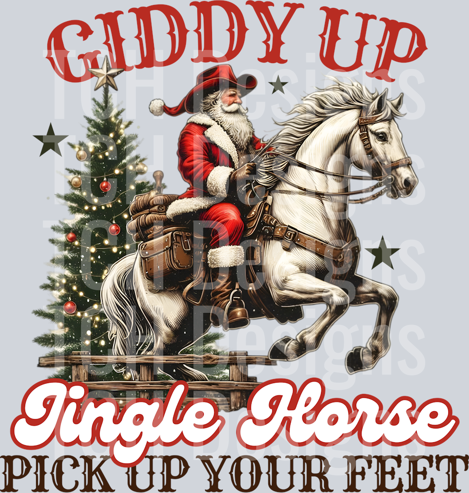 GIDDY UP JINGLE HORSE
