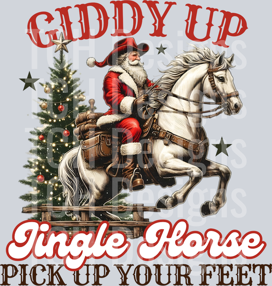 GIDDY UP JINGLE HORSE