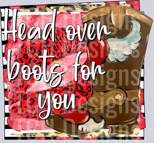 head over boots for you