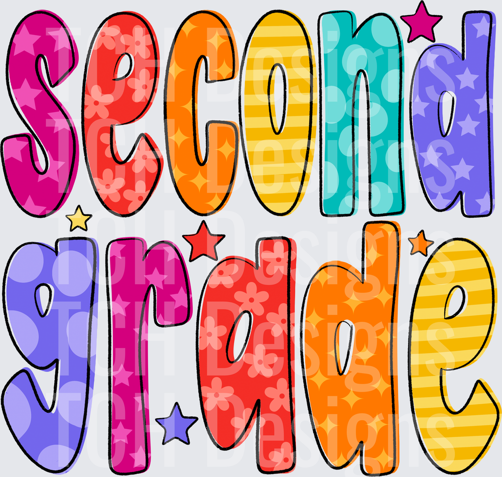 SECOND GRADE DOODLE