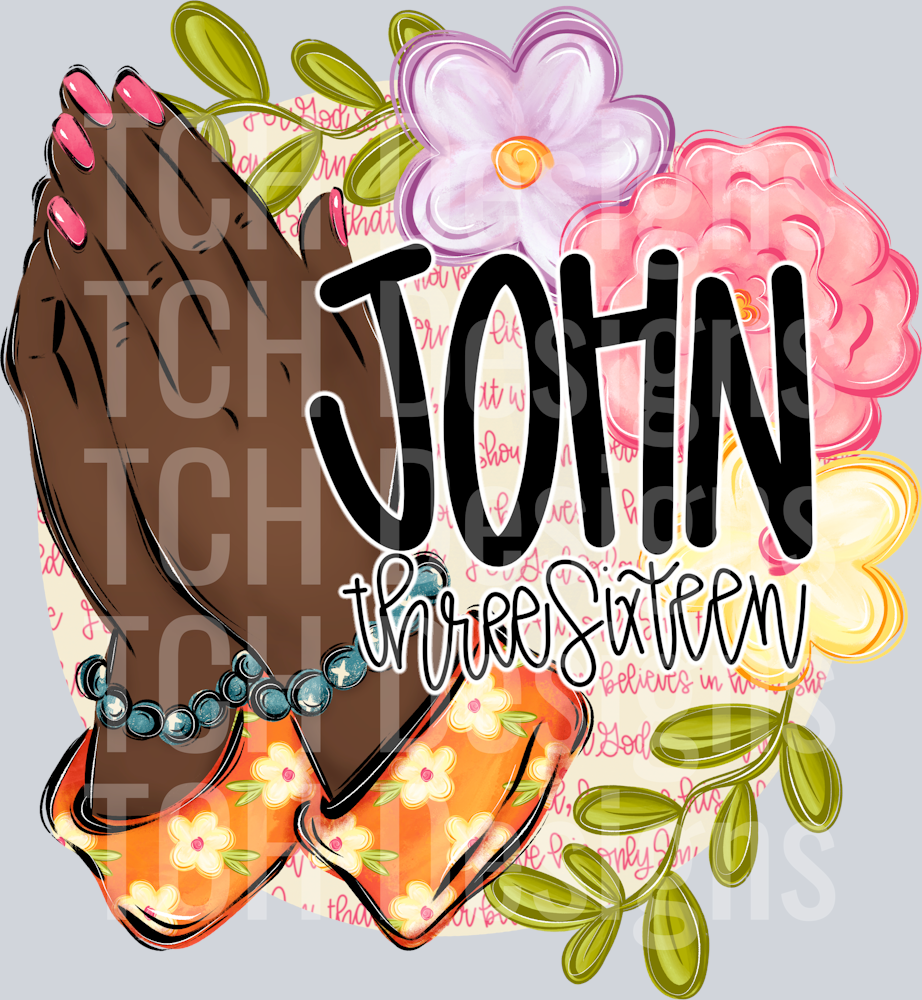 John three sixteen dark skin