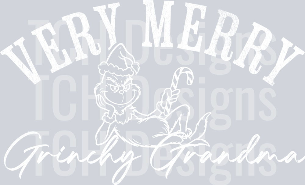 Very merry Grinchy Grandma