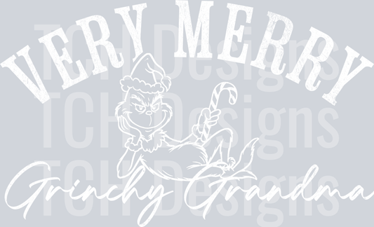 Very merry Grinchy Grandma
