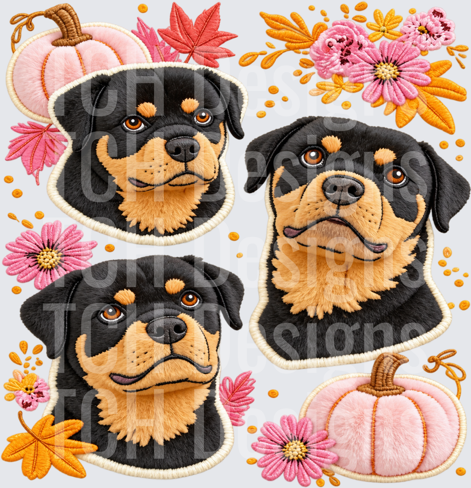 Fall Rottweiler