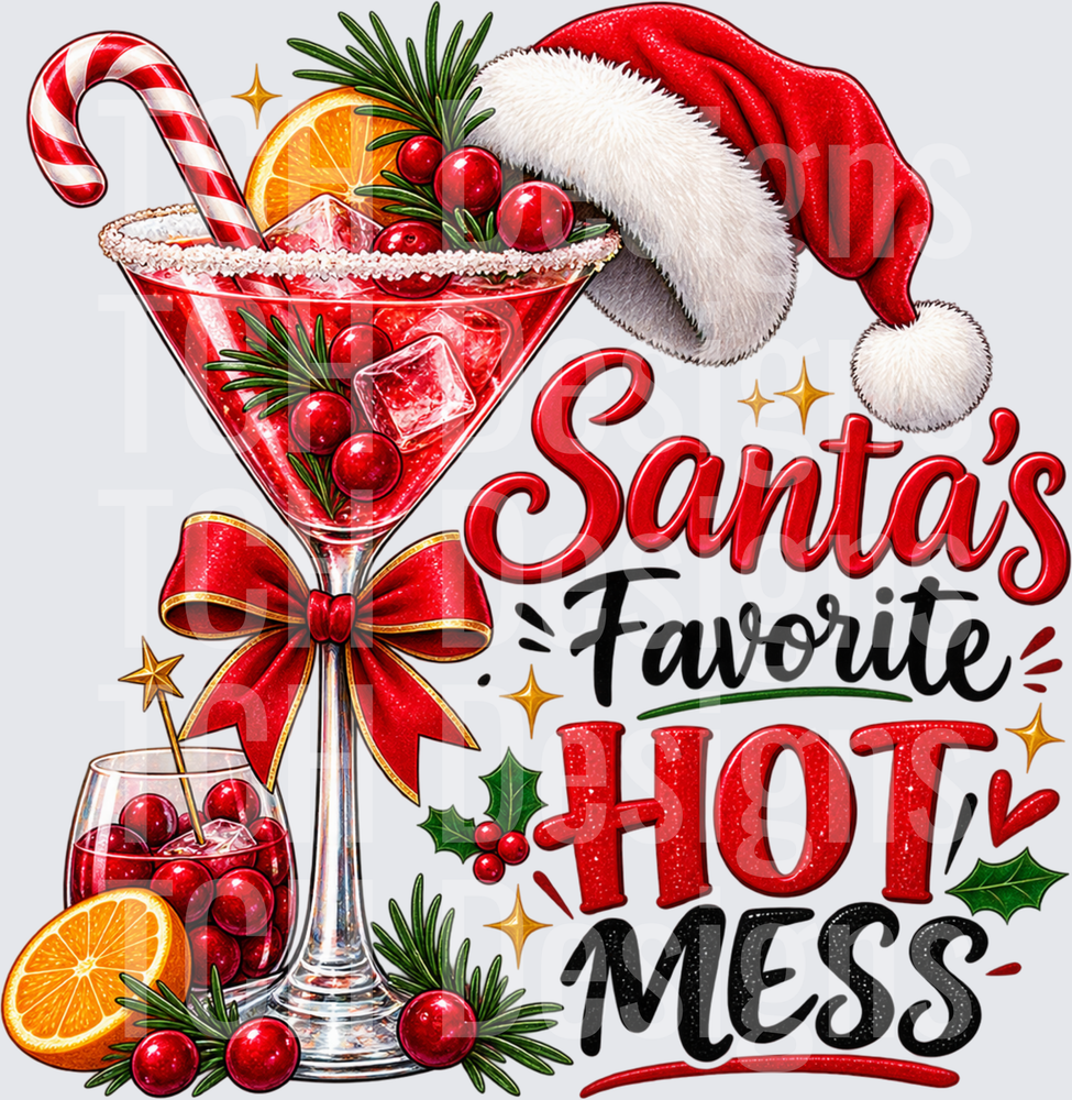 Santa's Favorite Hot Mess