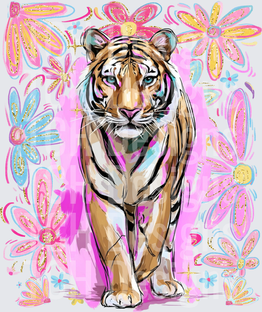 tiger floral