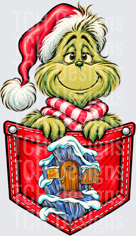 Grinch pocket