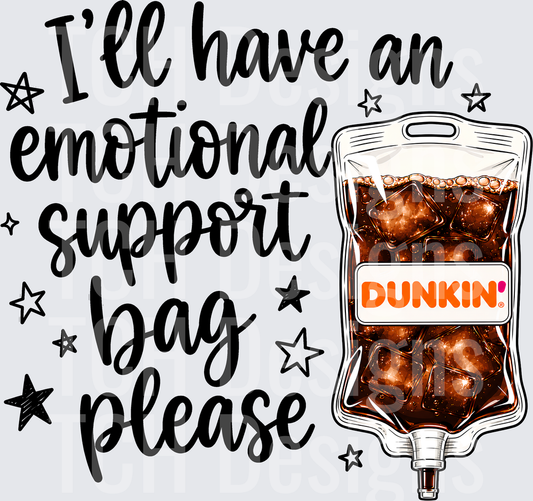 EMOTIONAL SUPPORT BAG DUNK