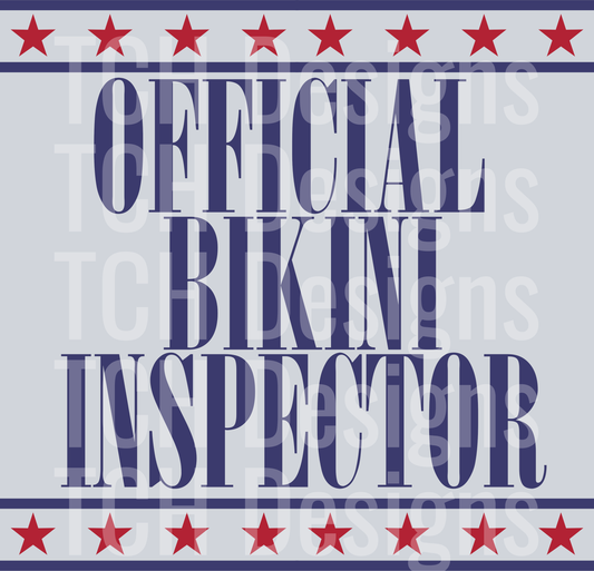 OFFICIAL BIKINI INSPECTOR