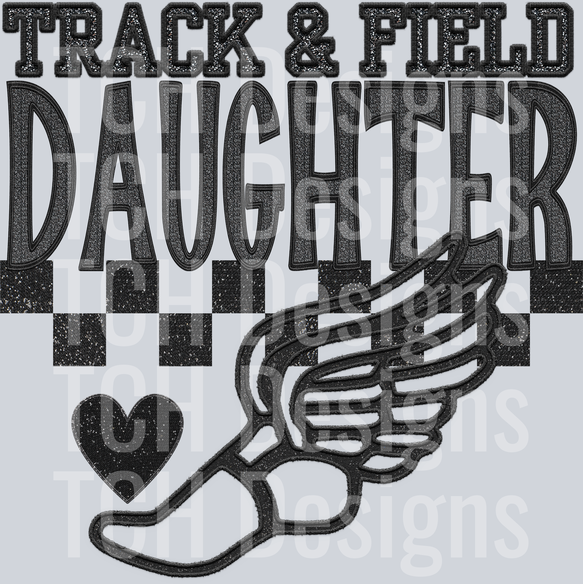 track and field DAUGHTER HWDS