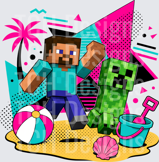 MINECRAFT RETRO SUMMER