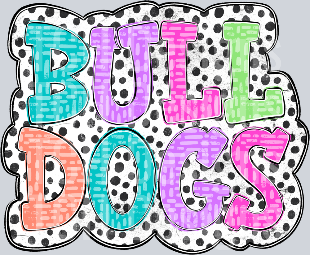 Bulldogs_Colorful_Dalmatian_Dots