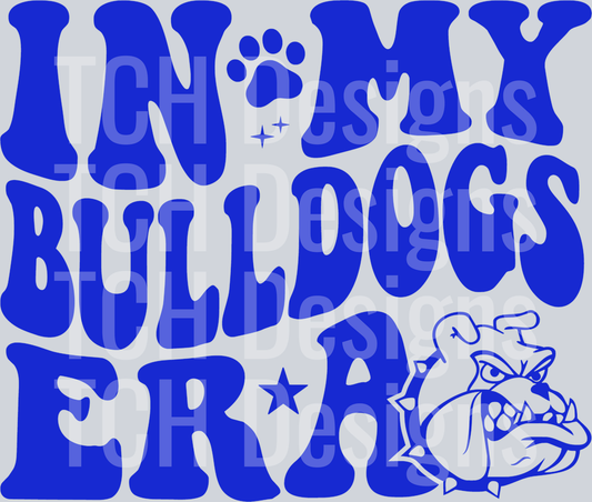 in my bulldog era blue