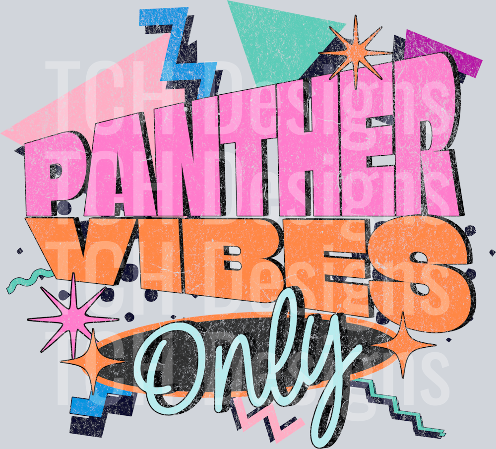 Retro - PANTHER vibes only