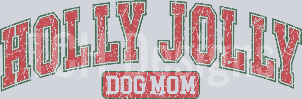 HollyJollyDogMom-Retro