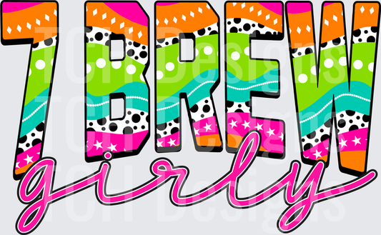 7 BREW GIRLY BRIGHT