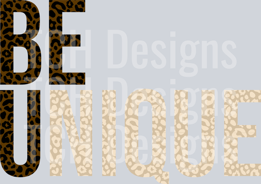 Be Unique Leopard