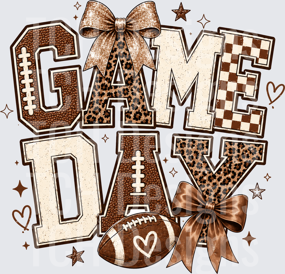 Brown Leopard Game Day