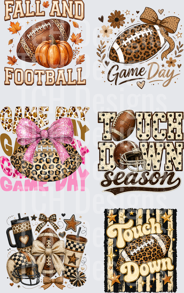 Premade Fall Football Gang 7