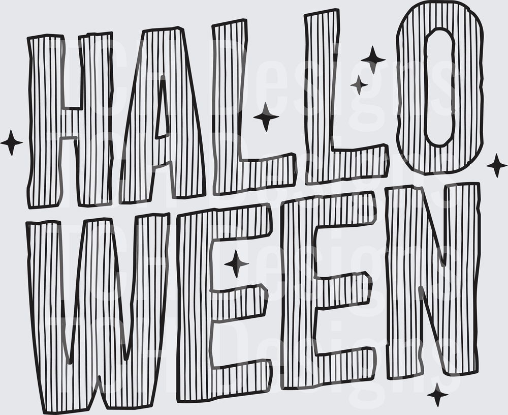 Halloween Striped