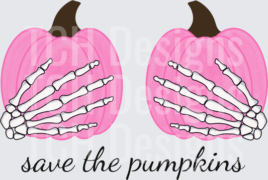 Save The Pumpkins Breast Cancer