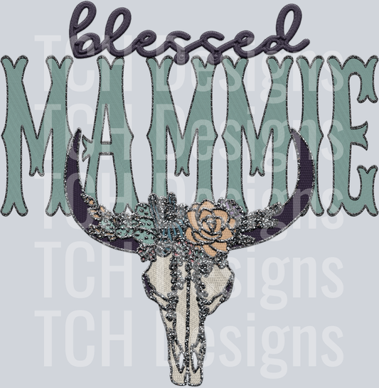 blessed blingy bull MAMMIE HWDS