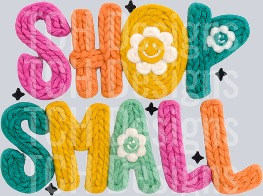 SHOP SMALL FAUX YARN