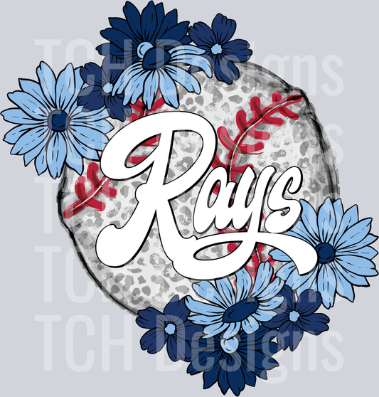 RaysFloralBaseball