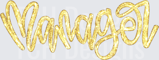 Manager Shimmer Gold