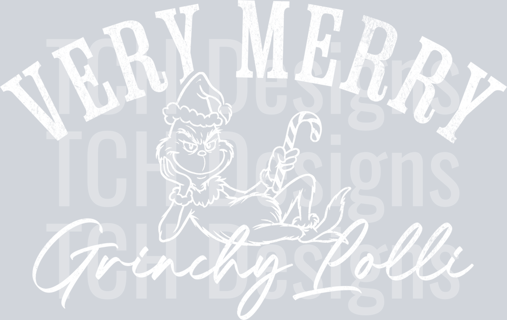 Very merry Grinchy Lolli