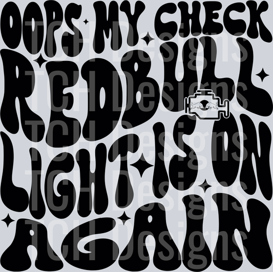 oops my check redbull light hwds