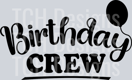 Birthday crew 12