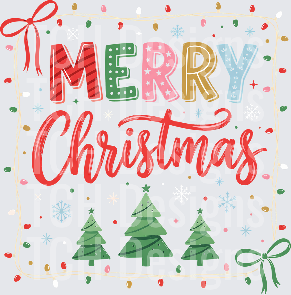 Merry Christmas Polkadot