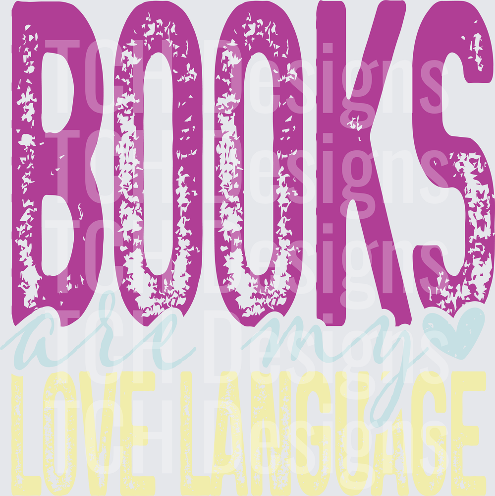 BooksAreMyLoveLanguagePNG