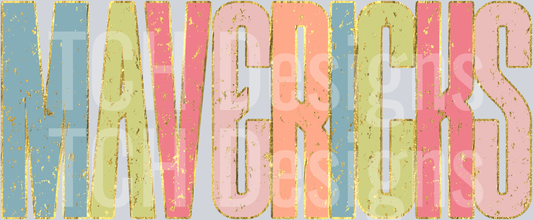 Mavericks_Colorful_Distressed_Metallic_Gold