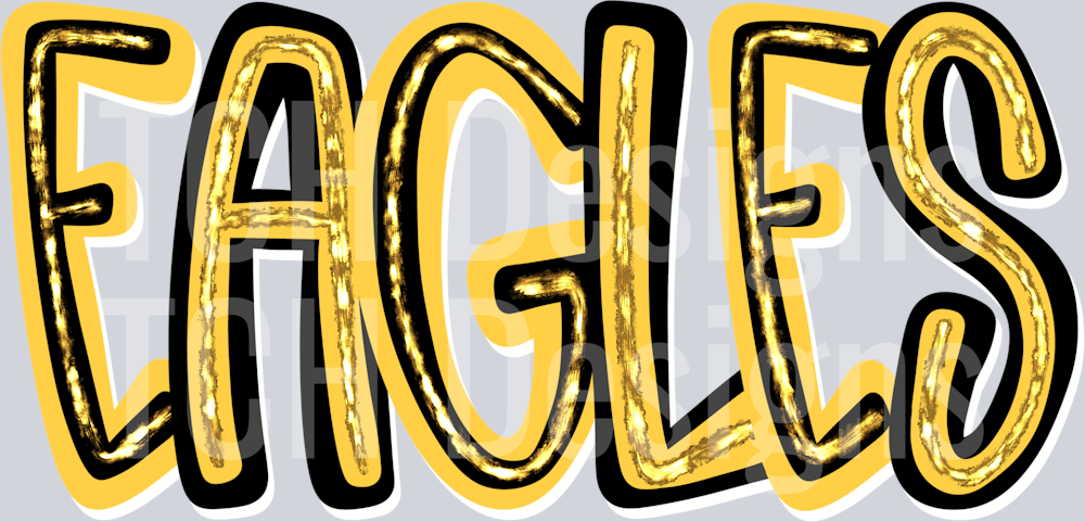 Eagles_Hand_Lettered_Gold_Glitzy