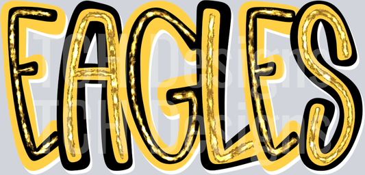 Eagles_Hand_Lettered_Gold_Glitzy